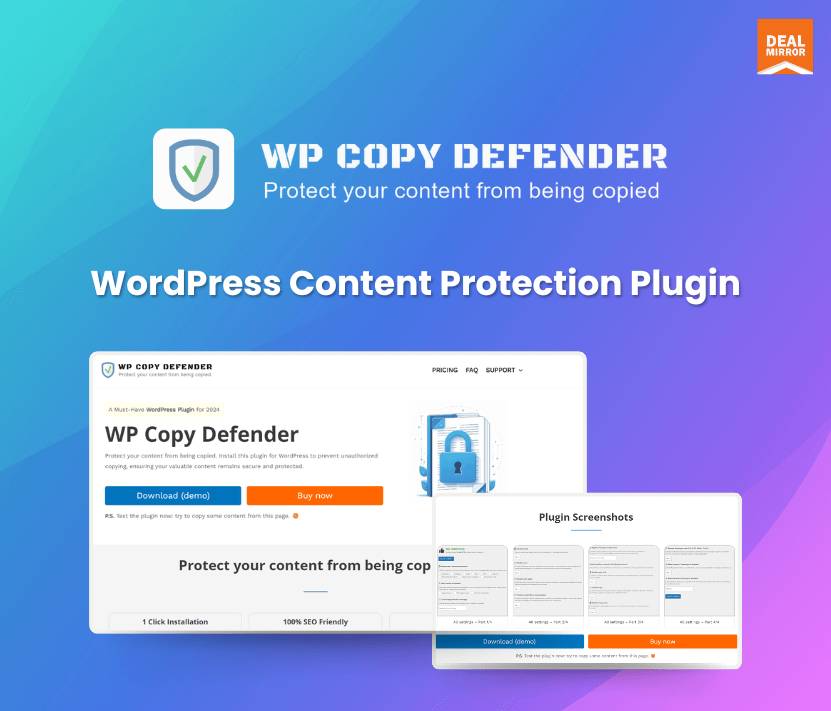 WPCopy Defender: WordPress Plugin