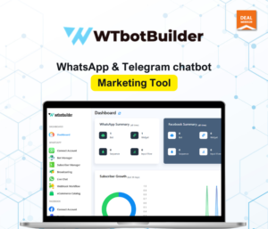 WTbotBuilder: WhatsApp and Telegram Chatbot Builder